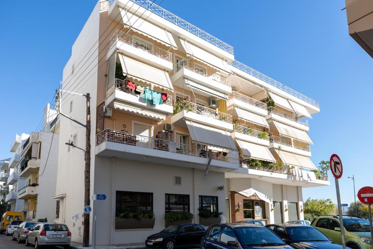 Seaside Penthouse In 칼라마타 외부 사진
